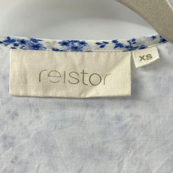 Reistor XS Summer Rains Maxi Wrap Dress Forget Me Not Blue - Picture 7 of 11